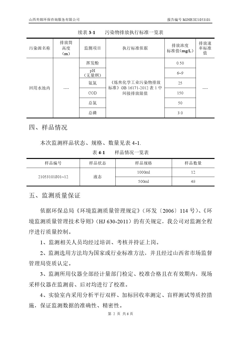 周監(jiān)測報告6.4